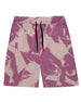 Lilla bermudashorts BrokenEyes, set forfra, color_purple