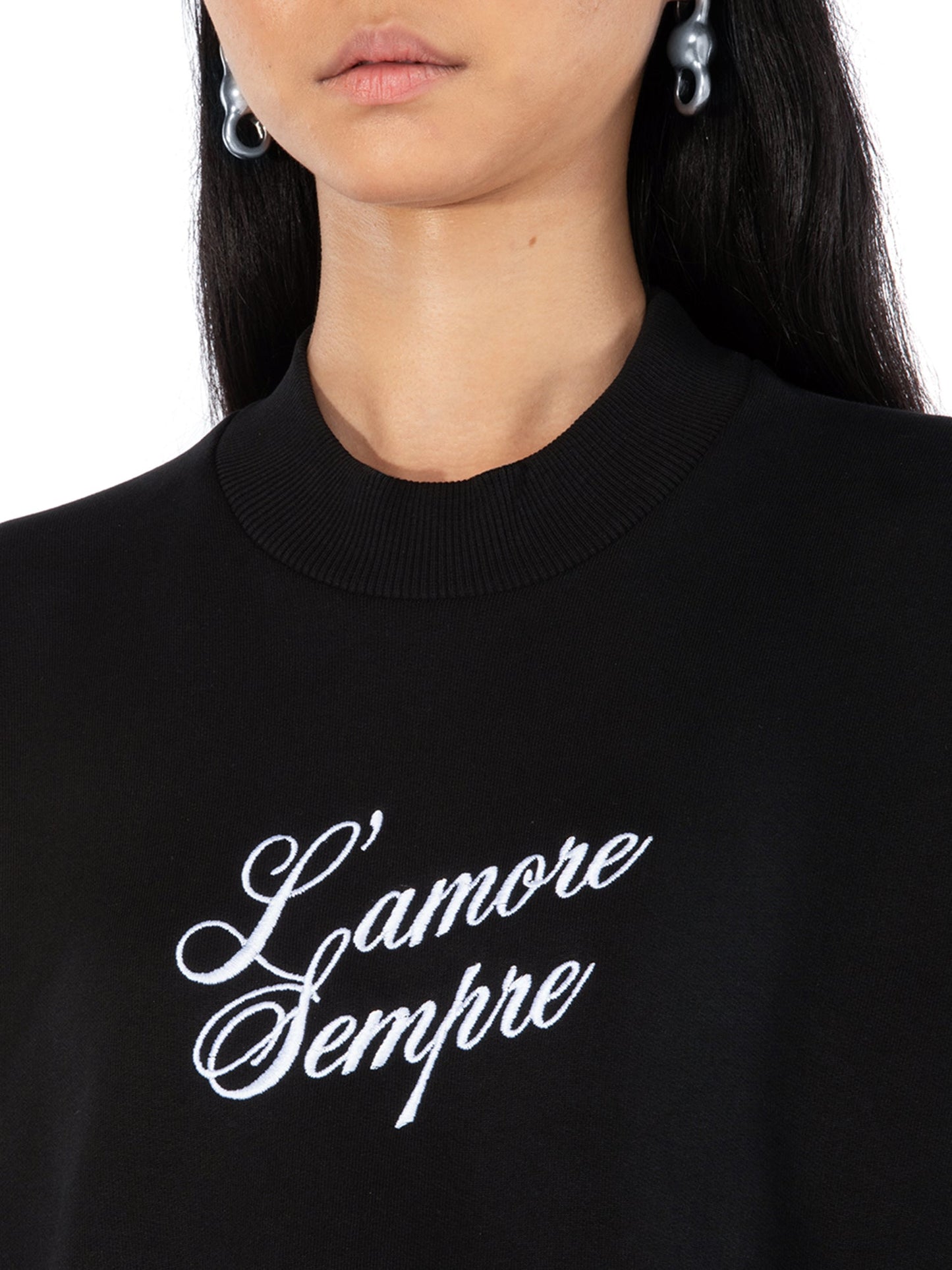 L' amore Sempre Sweatshirt à col rond