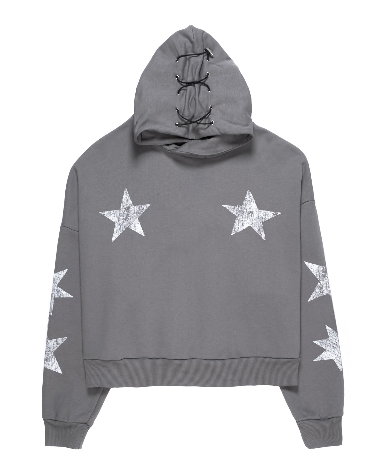 Stars Felpa Cappuccio Boxy