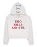 EGO KILLS Felpa Cappuccio Boxy