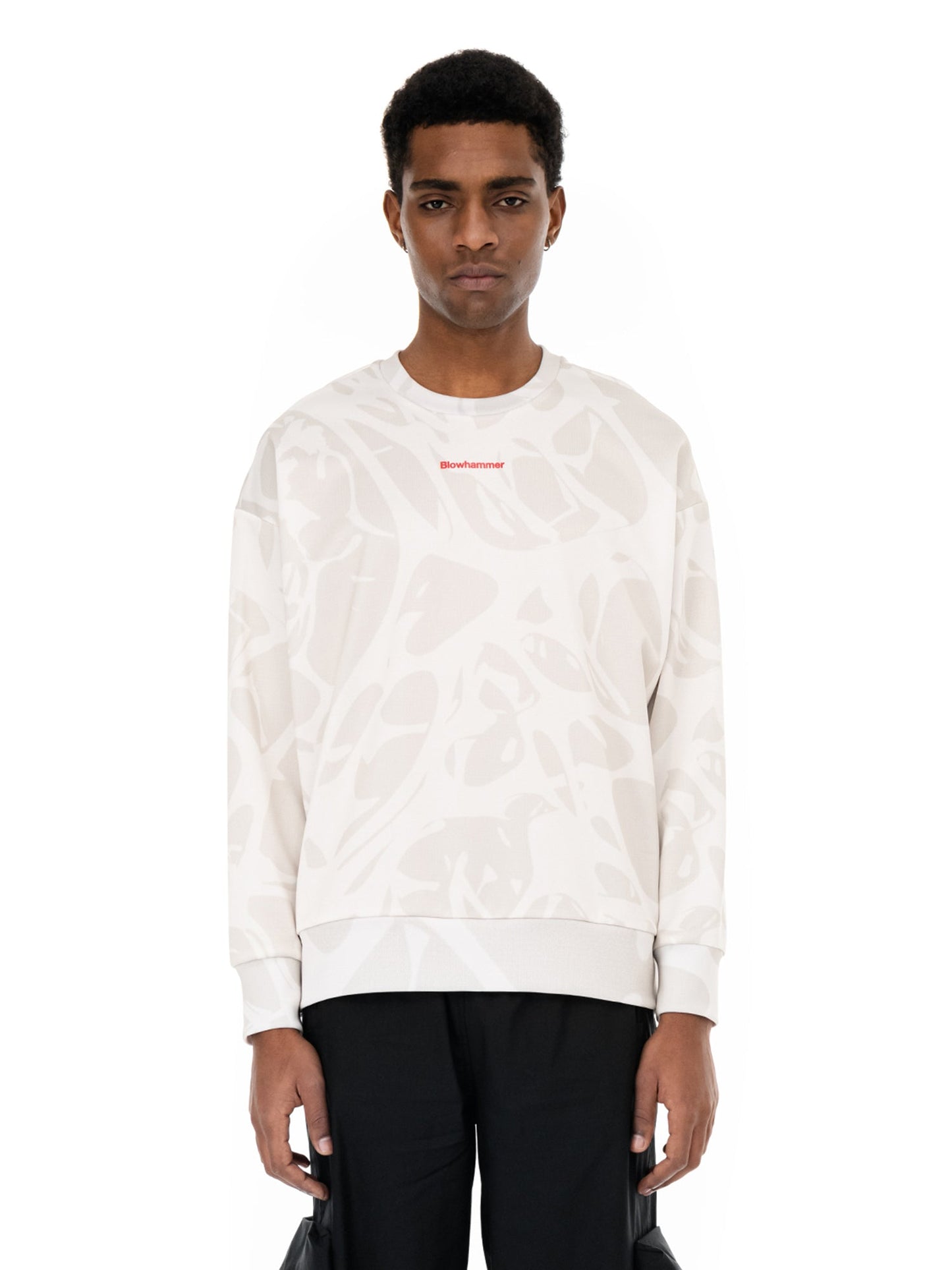 Strand Ivory Crewneck Sweatshirt | Blowhammer