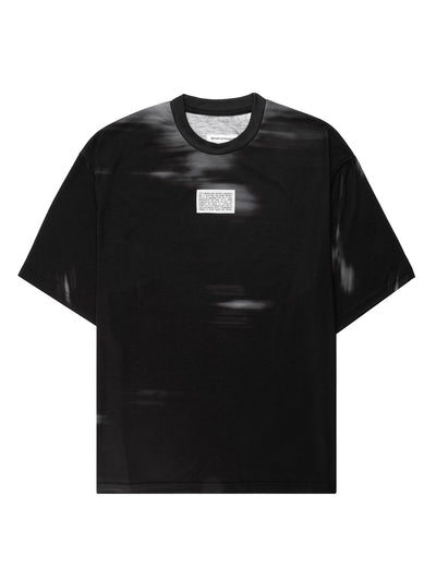 Tricou negru Leak, vedere din față