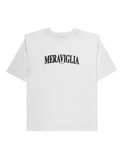 Bílé tričko Meraviglia, pohled zepředu