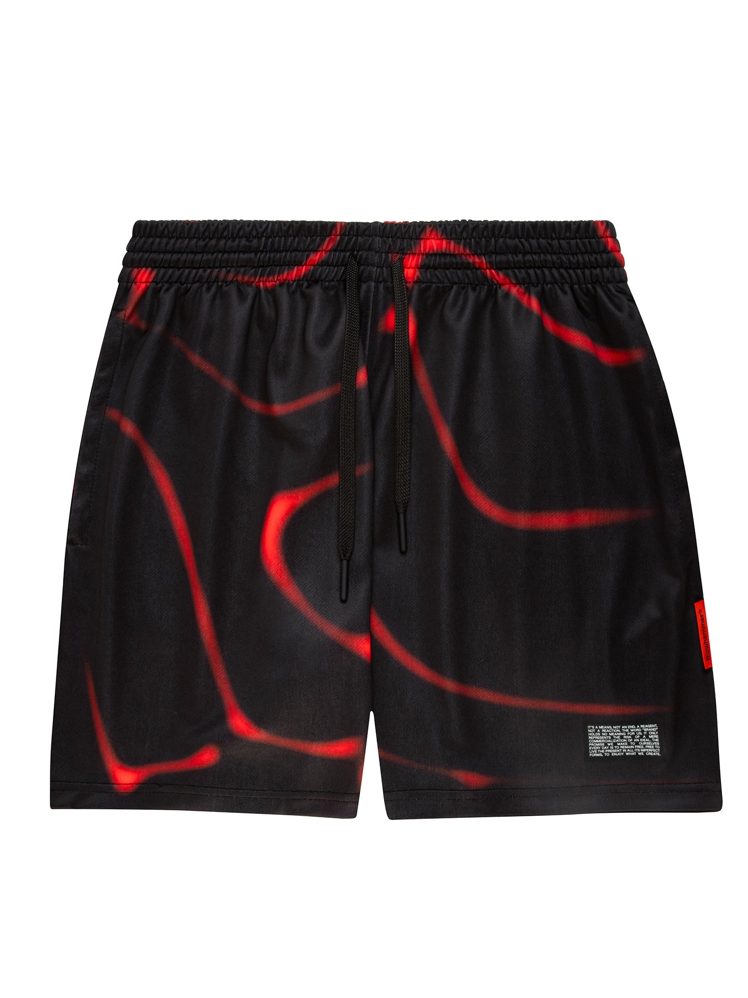 Sorte bermudashorts Tide, set forfra