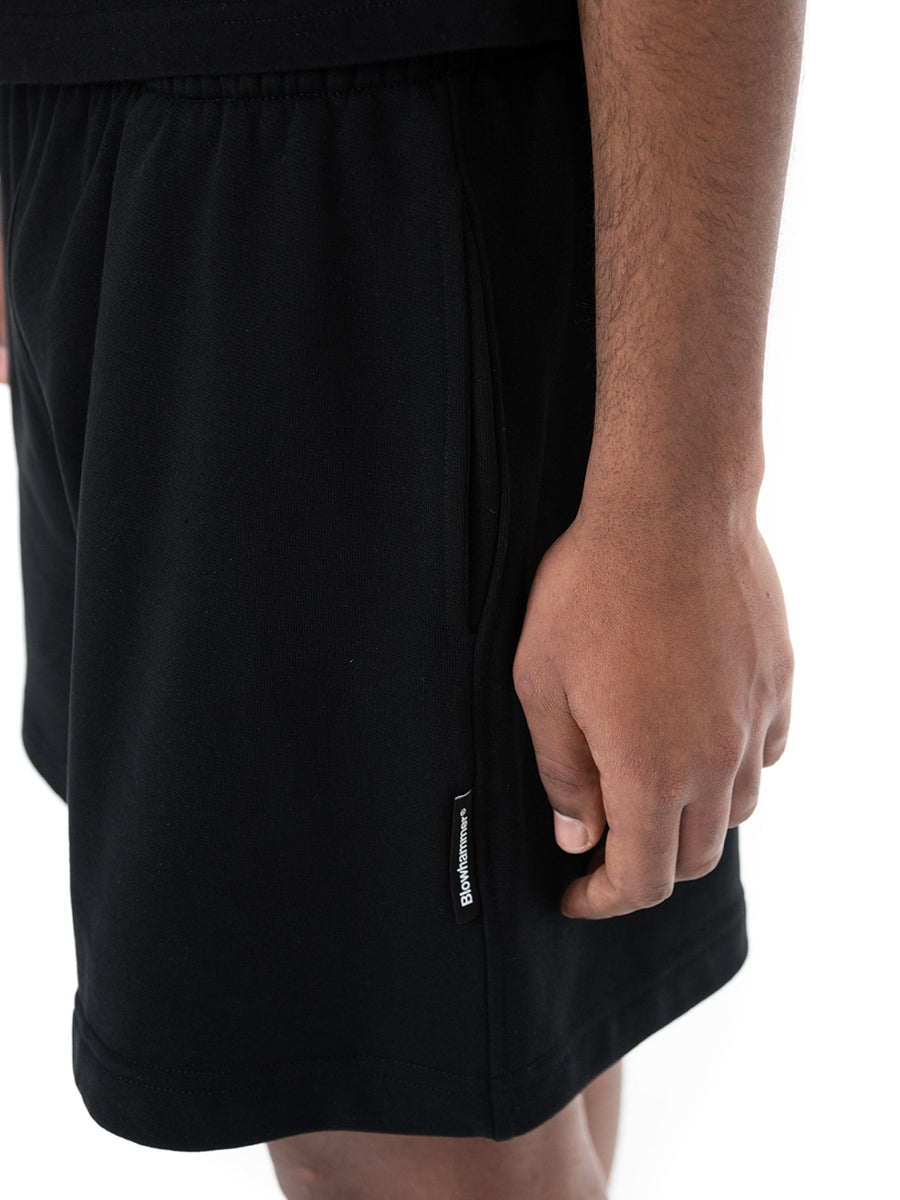 Bermuda neri Classic Black, dettaglio della tasca laterale