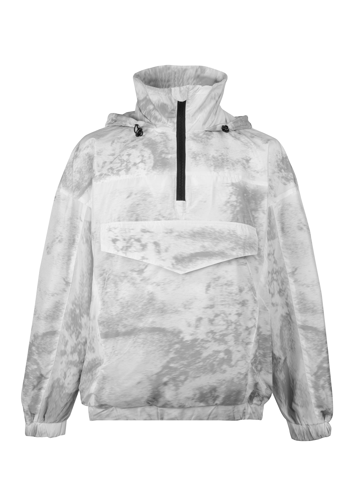 Γκρι anorak Grey Noise, μπροστινή όψη