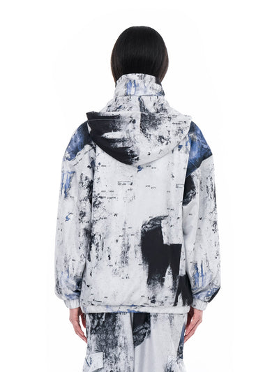 أنوراك أبيض Rugged، أثناء الارتداء، منظر خلفي
