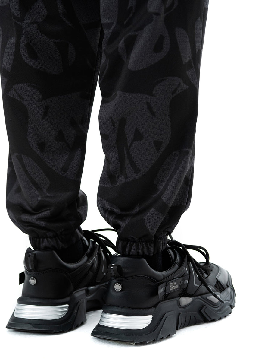 Joggers neri Strand, dettaglio dell'orlo