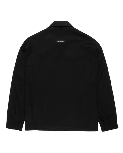 Minimal Black Camicia Maniche Lunghe