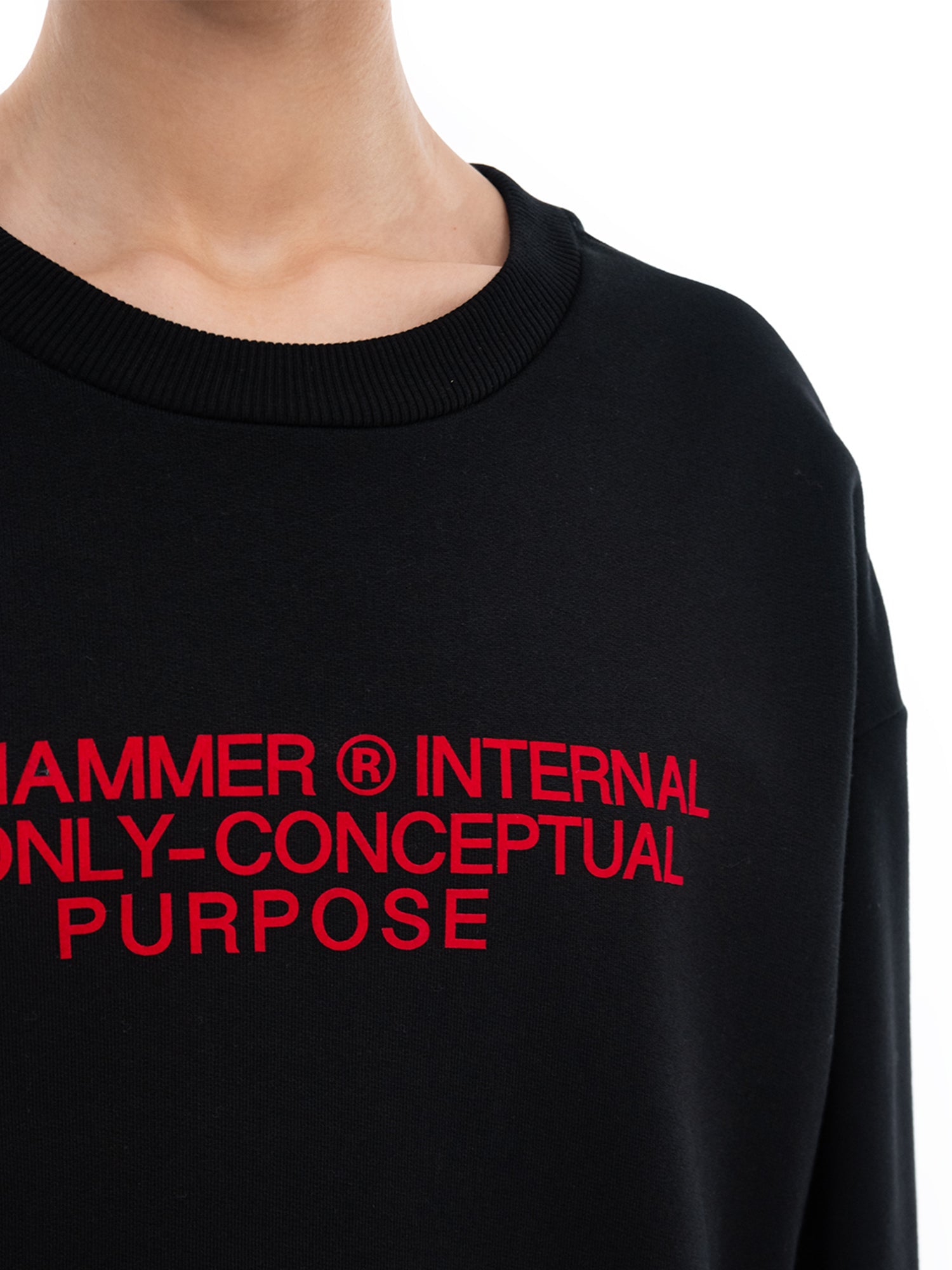 Concept Red  Crewneck Sweatshirt | Blowhammer