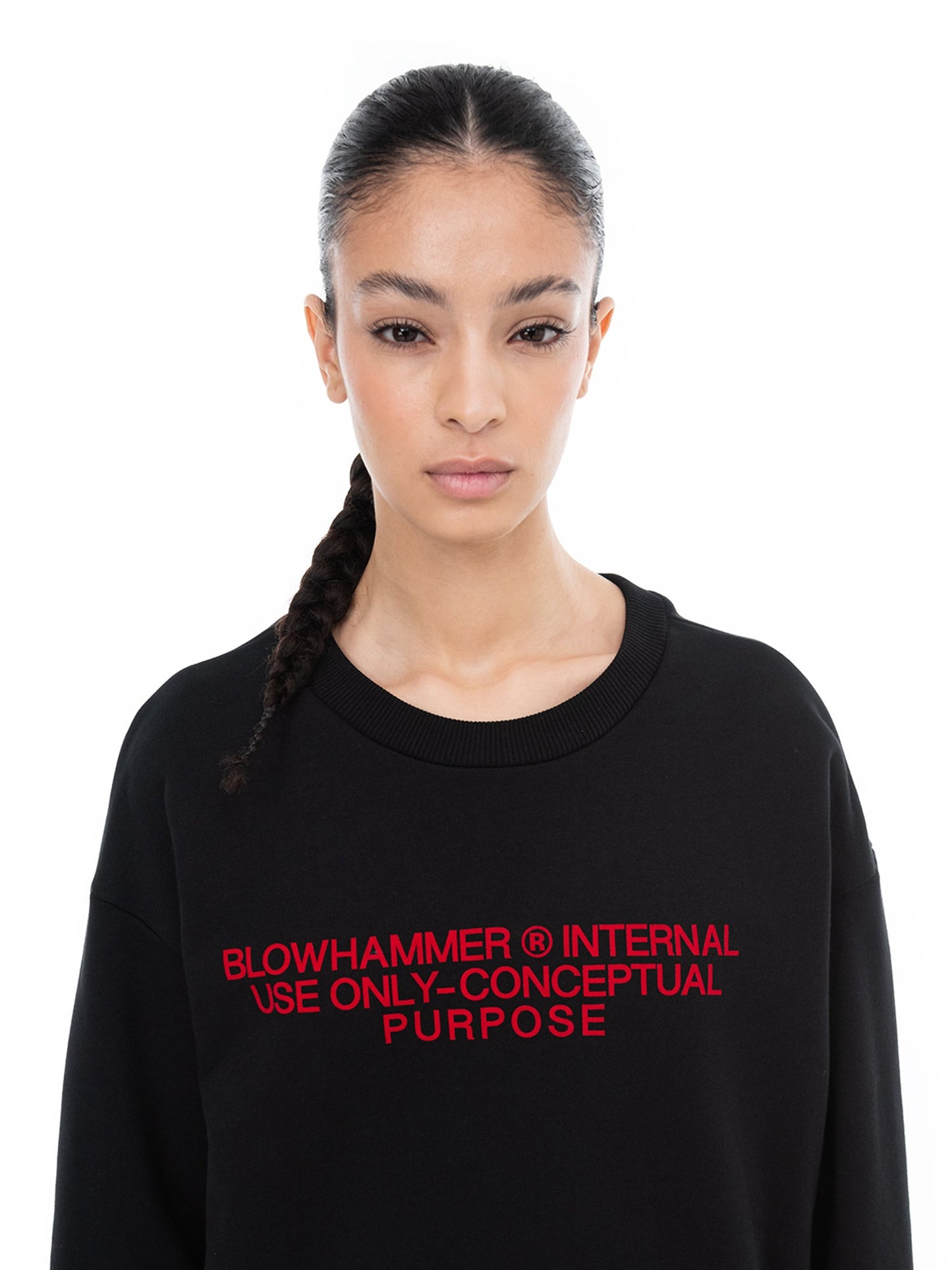 Concept Red  Crewneck Sweatshirt | Blowhammer
