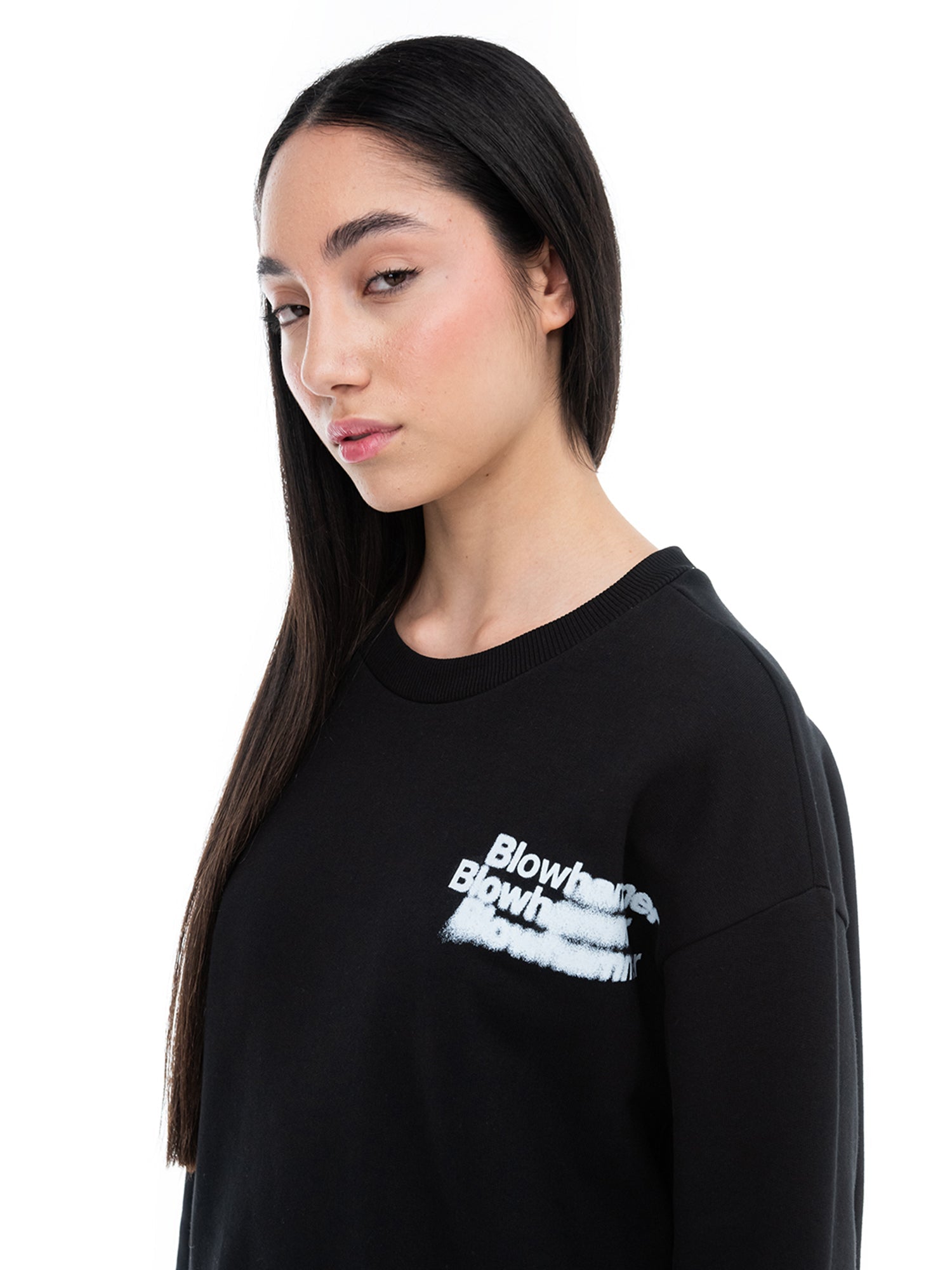 Stencil  Crewneck Sweatshirt | Blowhammer