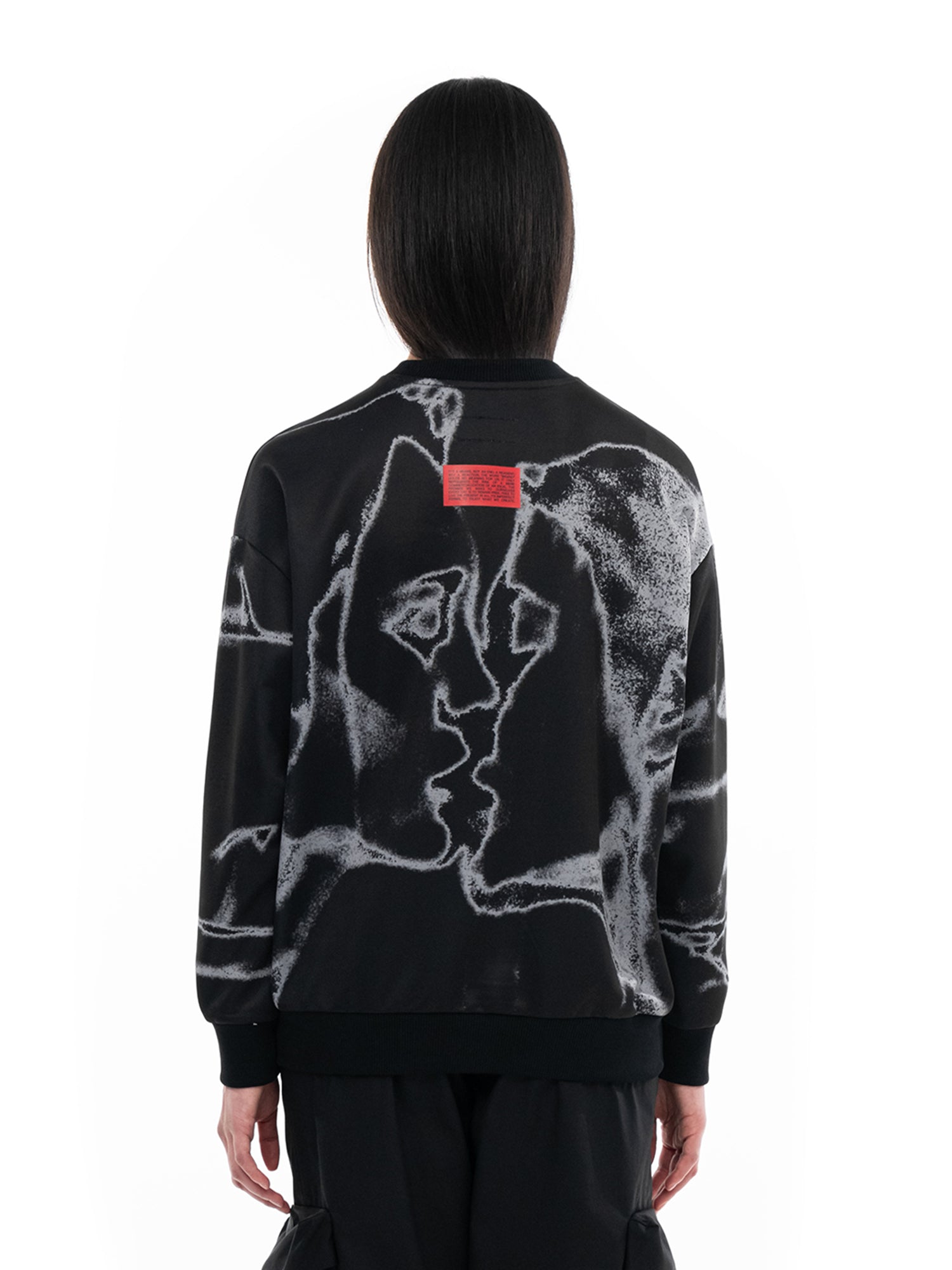 Unkiss Black  Crewneck Sweatshirt | Blowhammer