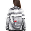 Smile Reißverschluss-Sweatshirt