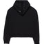 MINIMAL Black Felpa Cappuccio Boxy