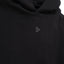 MINIMAL Black Felpa Cappuccio Boxy