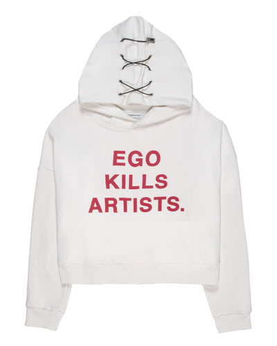EGO KILLS Felpa Cappuccio Boxy