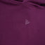 MINIMAL Purple Felpa Cappuccio Boxy