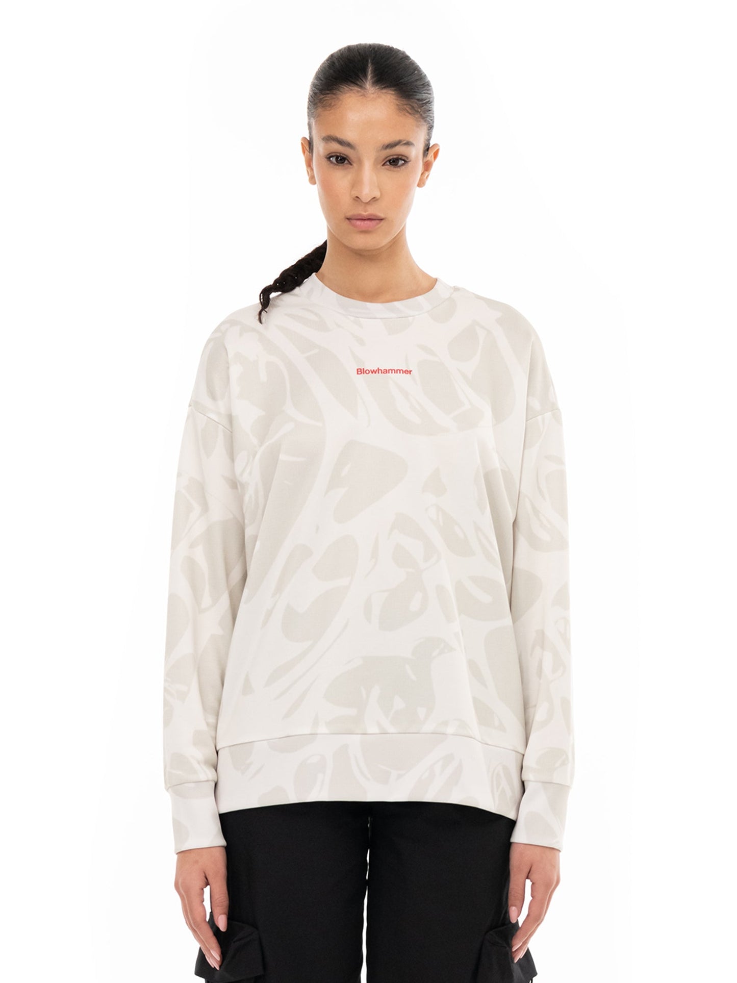 Strand Ivory  Crewneck Sweatshirt | Blowhammer