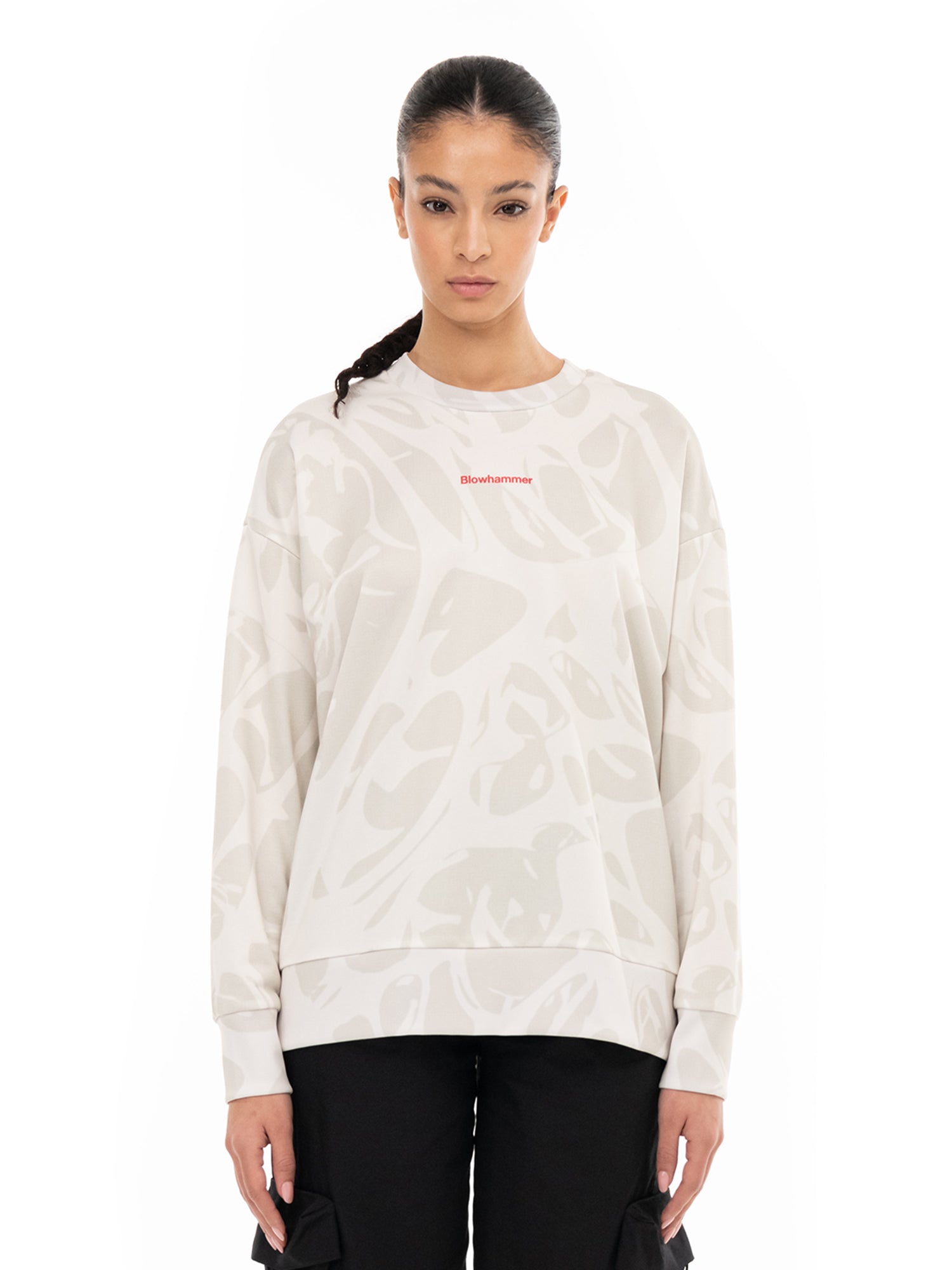 Strand Ivory  Crewneck Sweatshirt | Blowhammer
