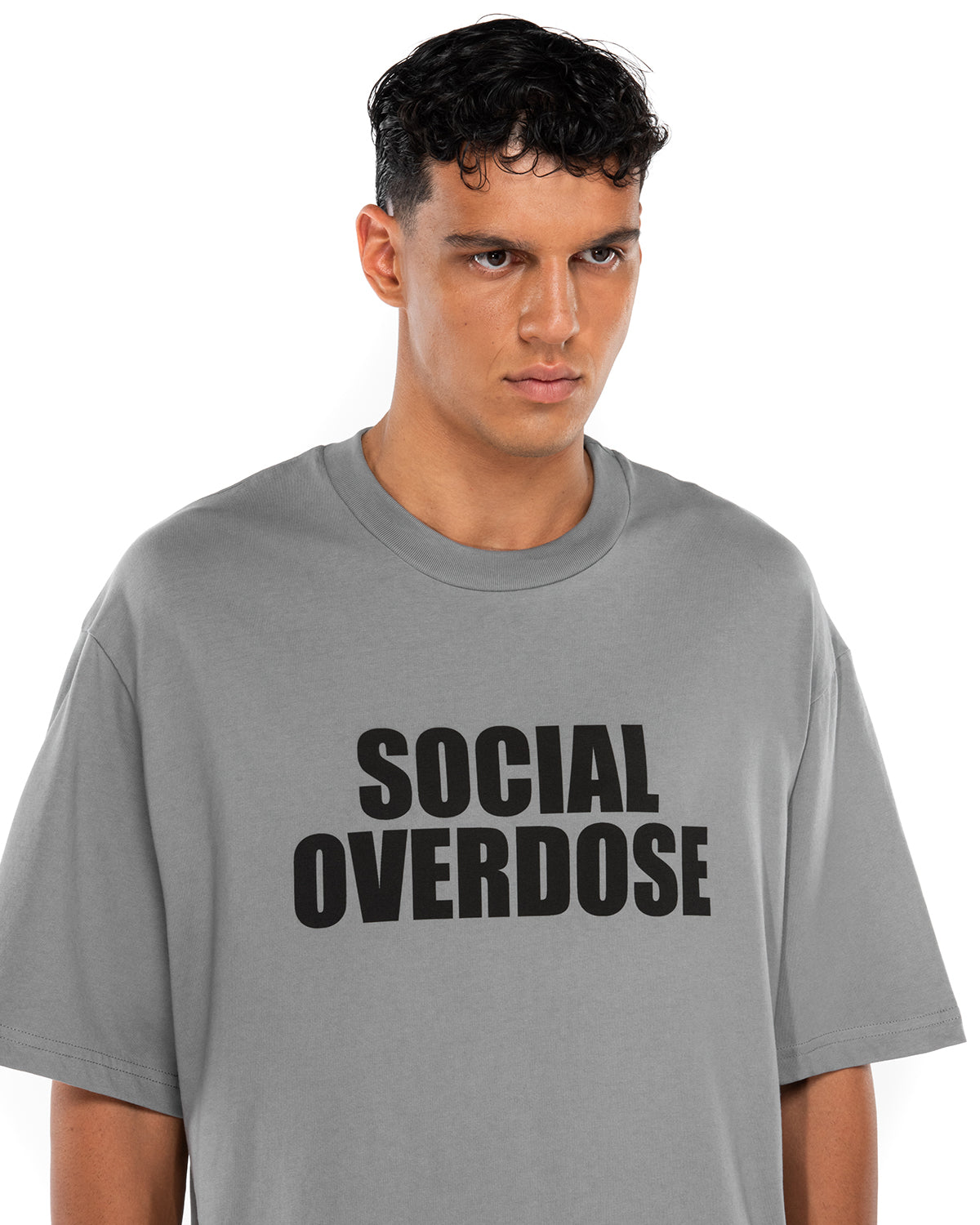 Social Overdose T-Shirt | Blowhammer, color_grey