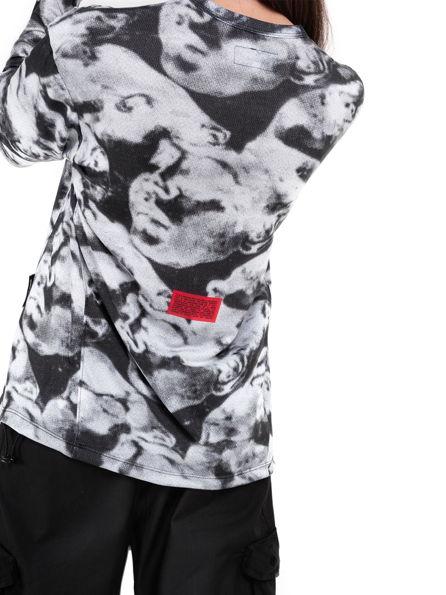 Camo Black Longsleeve | Donna