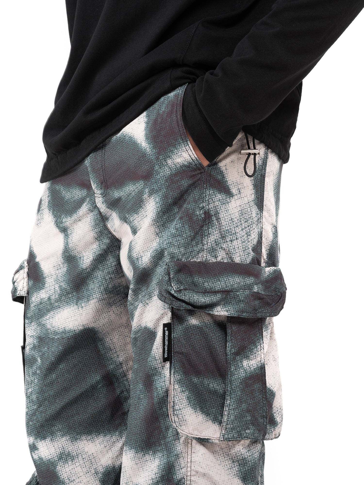 Black Camo Cargo | Uomo