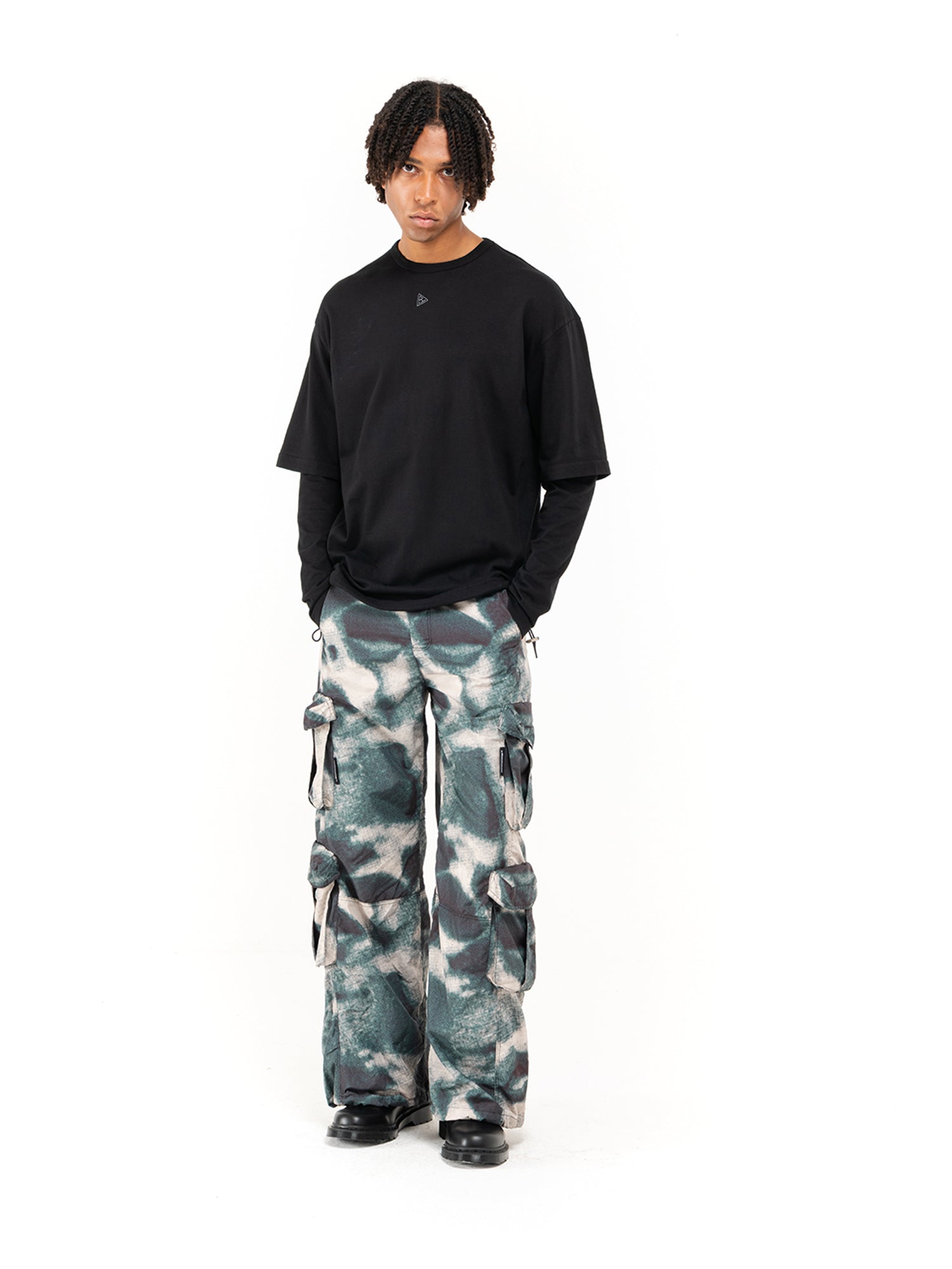 Black Camo Cargo | Uomo