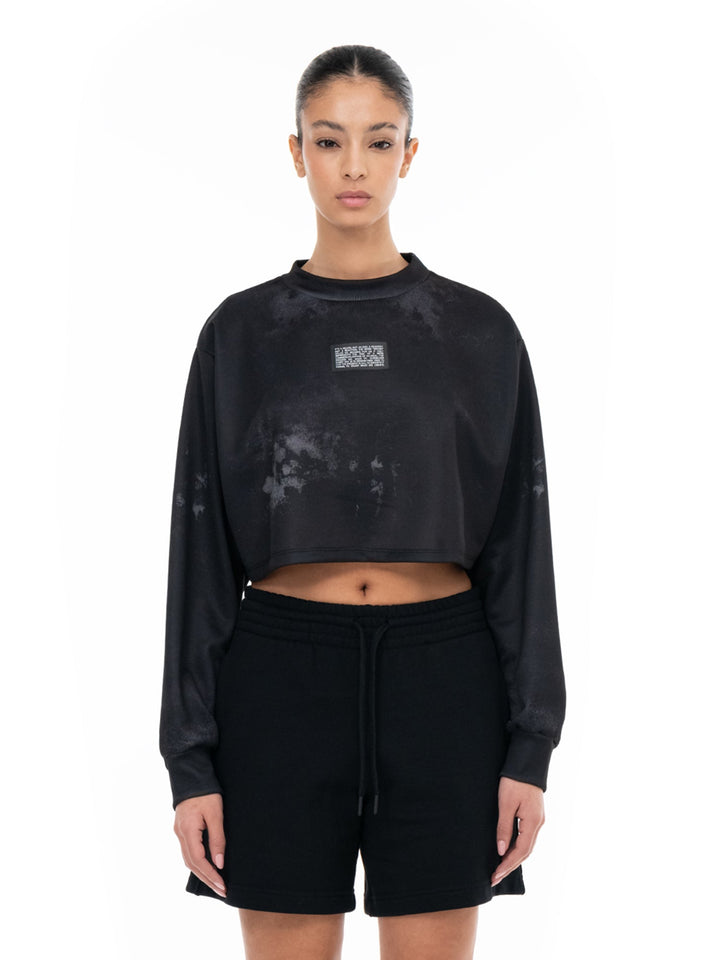 Triodrome crop mikina