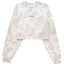 Strand Ivory Sweatshirt Crop