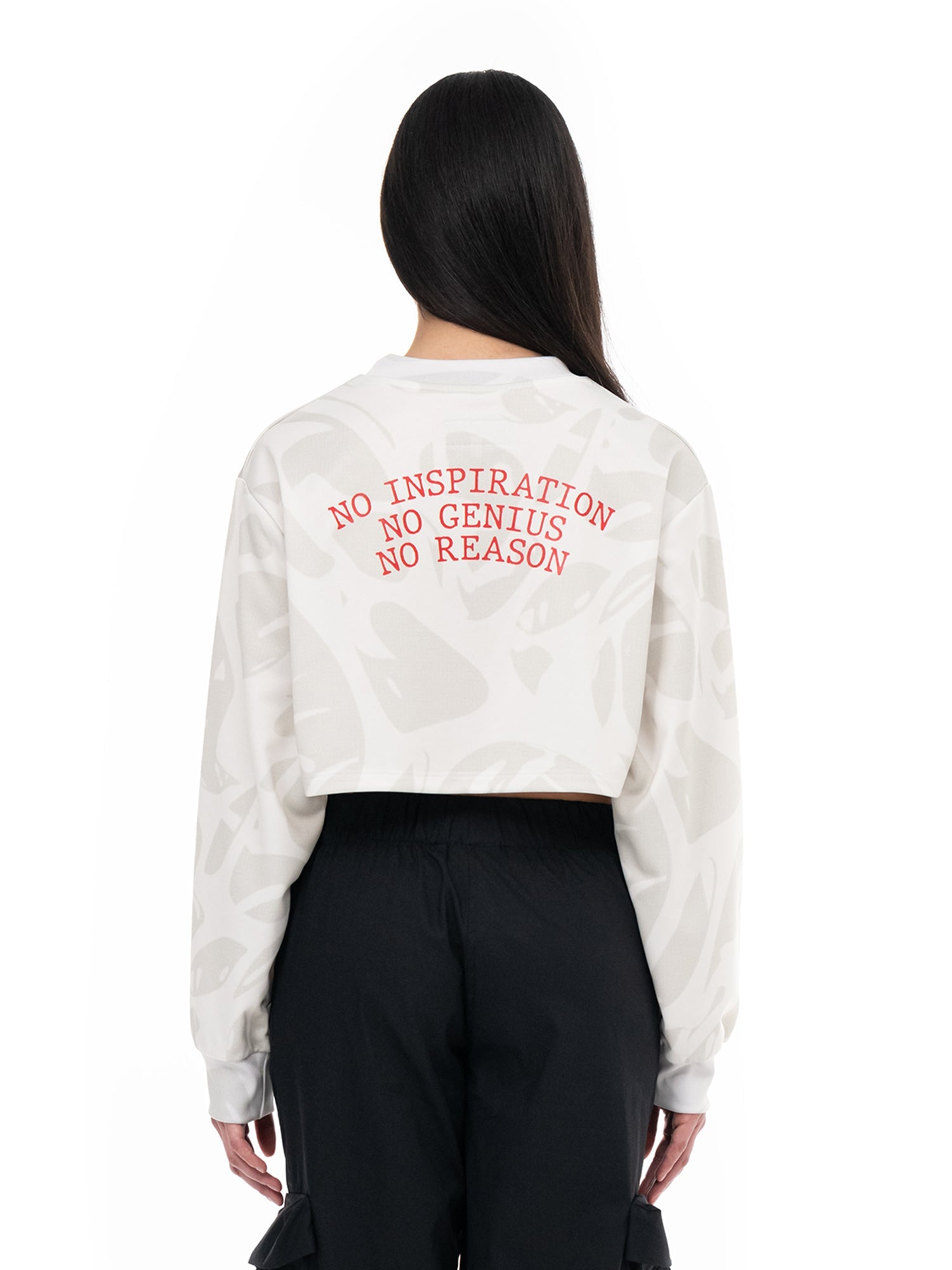 Strand Ivory Sweatshirt Crop | Blowhammer